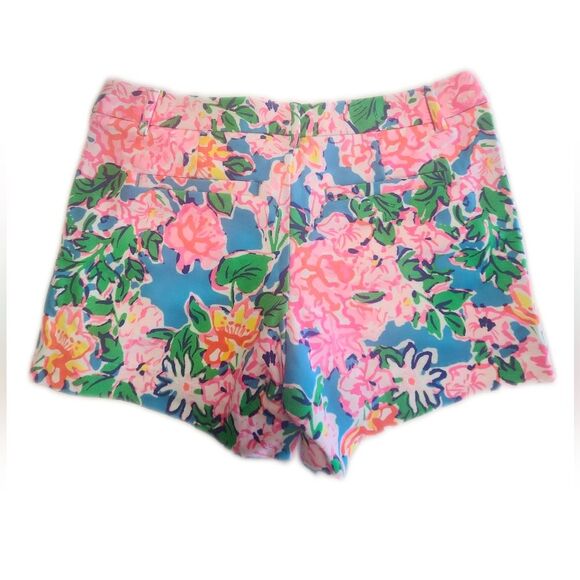 Lilly Pulitzer Bright Floral Shorts, 2 - Picture 4 of 7